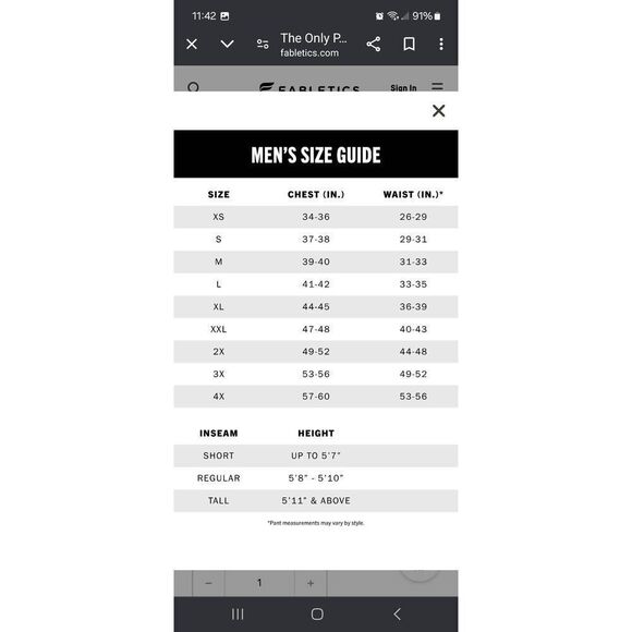 New Small Short Fabletics Shadow Grey The Only Pants NWT Casual Athletic - Picture 6 of 11